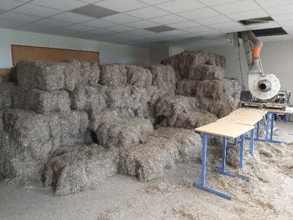 Isolation en laine de chanvre Isolation en laine de chanvre pour le lycée de l’Oisellerie à La Couronne