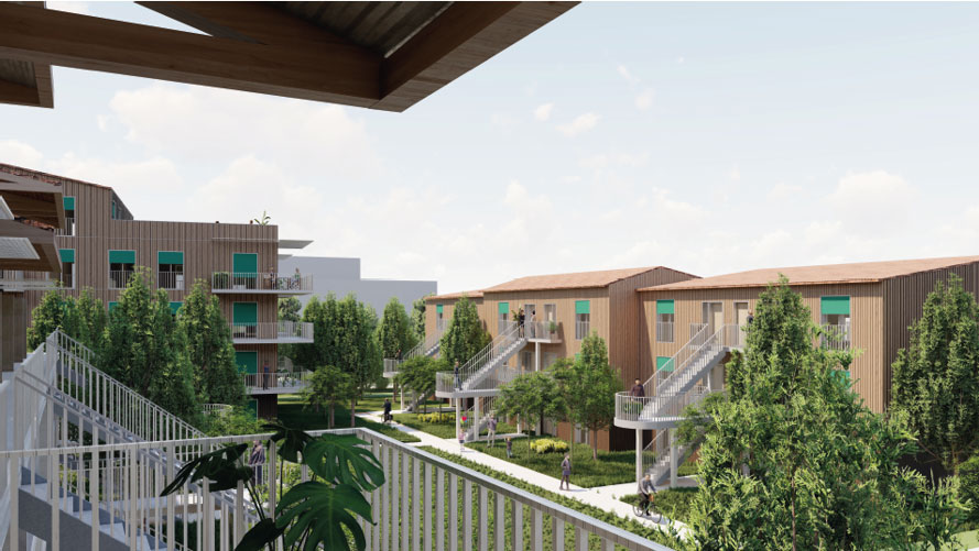 Bongraine Ilot-E Ecoquartier de Bongraine - Ilot E (Azuré)