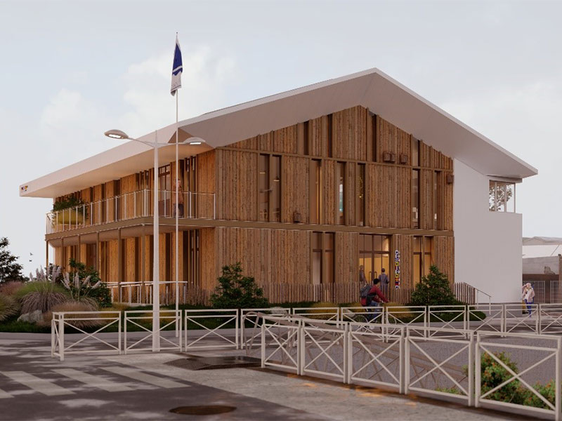 Bâtiment associatif et sanitaire Lazaret