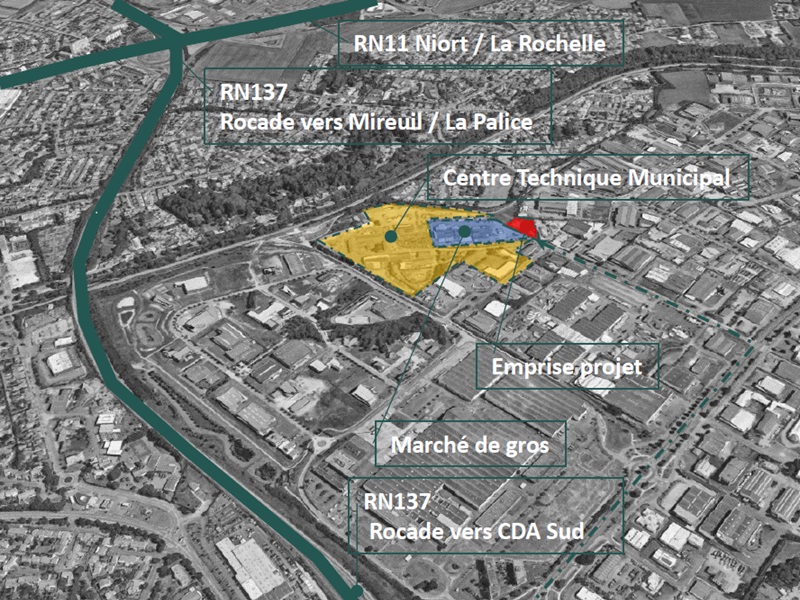 Construction d'une légumerie à La Rochelle